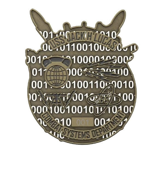 *PRE-ORDER* JACK H LUCAS Combat Systems Challenge Coin